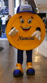 Das Messe Maskottchen