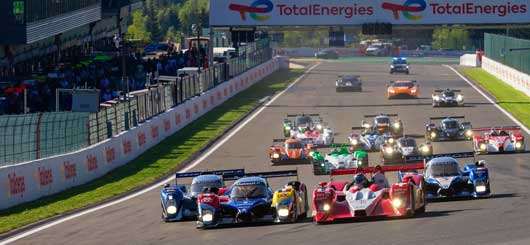 Start Legends of Le Mans Spa