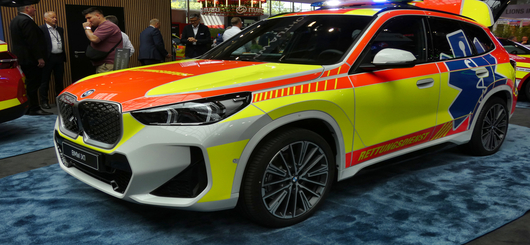 Feuerwehrautos können auch sportlich sein