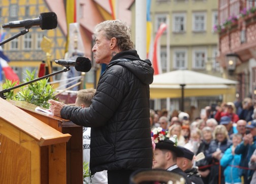 Der viel umjubelte Auftritt von Peter Maffay - sein Appell an den Frieden